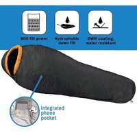 Nouveau design de sac de couchage pour maman en nylon imperméable, confortable, respirant, léger, pour le camping en plein air par temps froid, hiver