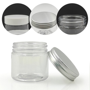 Bán buôn tùy chỉnh rõ ràng Pet tường duy nhất chai nhựa vít nắp nhôm rỗng bao bì mỹ phẩm cho kem lotion lỏng bột - Product Image 2