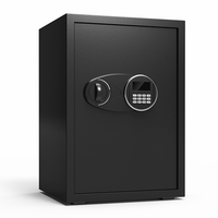 Caja de seguridad para el hogar Caja DE SEGURIDAD pequeña Caja de seguridad de acero y caja de seguridad con teclado electrónico programable para objetos de valor en efectivo