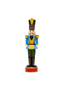 Soldat <span class=keywords><strong>Casse</strong></span>-Noisette en Résine de 180 cm Décoration de Noël / <span class=keywords><strong>Casse</strong></span>-Noisette Européen Statue d'<span class=keywords><strong>Histoire</strong></span> / Artisanat Statue de <span class=keywords><strong>Casse</strong></span>-Noisette de 2 m - Product Image 4