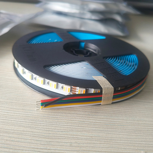 Tira de Luces LED Benory 5050smd RGBW 24V KNX Dali PWM LOXONE Dimmer <span class=keywords><strong>DMX</strong></span> Tuya Smart RGBCCT 24V 96leds/M 36W 5M/Rollo, Cinta de Luz Flexible - Product Image 2