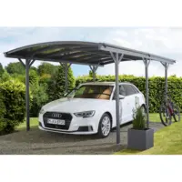 Tek alüminyum yapı rv canopy 3*4m alluminio prezzi kubbe çerçeve yıkama carports araba portu tek eğimli alu carport