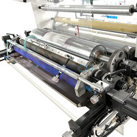 Machine d'impression flexographique à 4 couleurs 100 m/min pour film rétractable de 600 à 2400 mm, imprimante pour film plastique BOPP PET PE Nylon