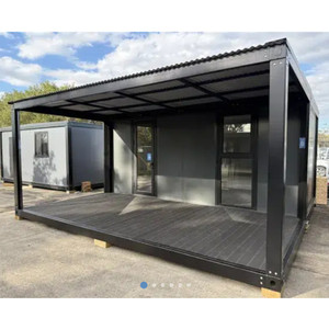 Kit de structure en acier pour conteneur, maison modulaire préfabriquée mobile en métal, maisonnette, cabane portable, logement annexe - Product Image 2