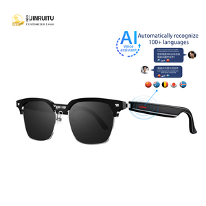 Lunettes de soleil intelligentes 2025 de haute qualité <span class=keywords><strong>avec</strong></span> <span class=keywords><strong>casque</strong></span> intégré, étanches IP65, modèle E13, pour affaires et sport, <span class=keywords><strong>avec</strong></span> fonction de traduction - Product Image 1