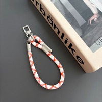 Cordon de poignet réglable coloré personnalisé 0,8 cm * 30 cm, sangle de téléphone détachable anti-chute, accessoire pour smartphone, lanière