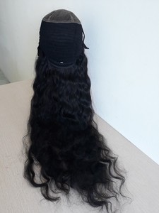 Professionnels vendant cambodgiens alignés vierge naturelle ondulée HD dentelle frontale perruques 13x4 cuticule disponible droite crépus Curl - Product Image 3