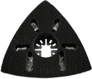 90*90*90MM crochet et boucle Triangle meulage plaque de secours disque de ponçage tampon de support pour outils abrasifs <span class=keywords><strong>multi</strong></span>-outils polissage - Product Image 4