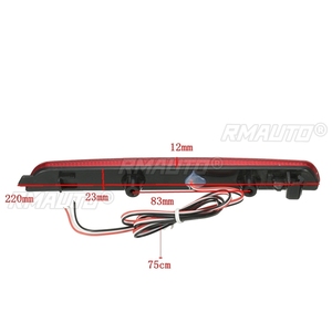 2x 24LED Rear Bumper <b>Reflectors</b> Tail Brake Stop Running Turning <b>Light</b> for Mazda 3 04-09 Parking Warning Night Driving Fog Lamp - Product Image 6