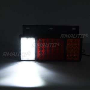 2 Luces Traseras LED de 24V para Camión, Remolque, Freno, Direccional, para Kamaz, Caravanas, Autobús, Tractor, Camión - Product Image 3