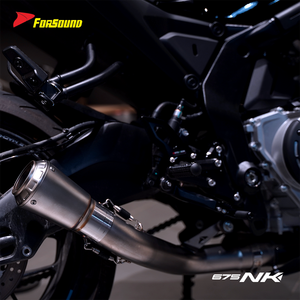 Sistema <span class=keywords><strong>de</strong></span> <span class=keywords><strong>Escape</strong></span> para Motocicleta Forsound, <span class=keywords><strong>Precio</strong></span> <span class=keywords><strong>de</strong></span> Fábrica al por Mayor, Sistema <span class=keywords><strong>de</strong></span> Silenciador Deslizable Akrapovics GPSpec para CFmoto 675NK 675SR - Product Image 6