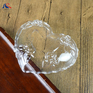 ชามเชอ<span class=keywords><strong>ร์</strong></span>รี่รูปหัวใจขนาด 6.3 นิ้ว พร้อมลวดลายดอกกุหลาบนูน สำหรับตกแต่งบ้าน จานใสลึกสำหรับของหวาน ของขวัญโปรโมชั่นวันวาเลนไทน์ - Product Image 4