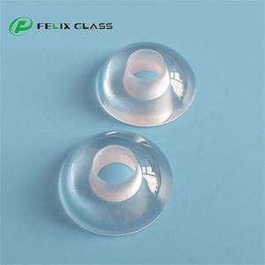 Cube de verre optique poli FELIX BK7 H-K9L avec trou pour instruments optiques et équipements médicaux - Product Image 4