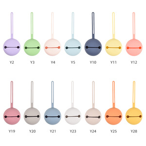 Kotak Penyimpanan Empeng Silikon Food Grade, Aman, Mudah Dibersihkan, Kantong Empeng Silikon - Product Image 2