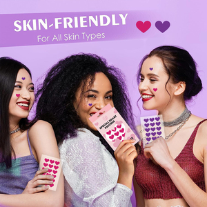 <span class=keywords><strong>Alcuni</strong></span> come caldo 18 cerotti roseo a forma di cuore cerotto per acne idrocolloide nuova forma cerotto per brufoli idrocolloide - Product Image 5