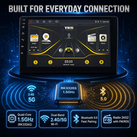 Pemutar Multimedia Mobil 9 Inch Layar IPS Bluetooth 5.0 Radio FM AHD Kamera Mundur Dukungan GPS Grosir Pabrik