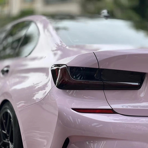WRAPMASTER 1.52*17m rivestimento in cristallo lucido PVC pellicola autoadesiva auto involucro in vinile viola <span class=keywords><strong>rosato</strong></span> per carrozzeria - Product Image 3