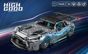 Technic <b>Car</b> <b>Building</b> Blocks Set for Adults, 1465 Pieces 1:14 Super Sports <b>Car</b> <b>Model</b> <b>Building</b> Kits, Racing <b>Car</b> Collectible Gifts - Product Image 2