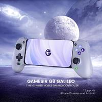 Manette de jeu pour téléphone portable GameSir G8 Galileo, contrôleur de jeu, joystick à effet Hall pour iPhone 15, contrôleur de jeu mobile, console Android