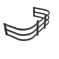 Extenseur de benne de camionnette en alliage d'aluminium noir de haute qualité, barrière de chargement, pièces de modification pour Toyota