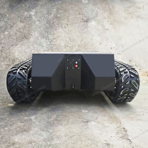 500kg de charge Smart RC Robotic Tracked <span class=keywords><strong>Tank</strong></span> RC Robot Car Base Châssis avec Christie et <span class=keywords><strong>Matilda</strong></span> Suspension Robot Châssis AVT-18T - Product Image 5