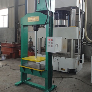 <span class=keywords><strong>Presse</strong></span> hydraulique de type H de <span class=keywords><strong>50</strong></span> tonnes avec système servo, contrôle PLC, pompe et moteur, technologie de cuve sous pression pour rivetage à froid en une seule opération - Product Image 1