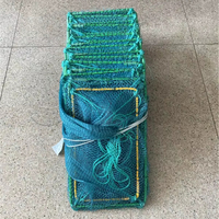 Prix usine Piège De Pêche Cadre 23*38CM 31 Sections 5 Kg Capacité Double Noeud Type Agriculture Rong Bay Bleu HCT Dragon Bubu
