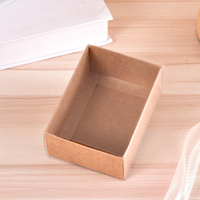 Scatola Regalo Boutique con Cassetto Scorrevole, Finestra Trasparente, Rivestimento in PVC Satinato, Fodera in Spugna Goffrata, Ecologica