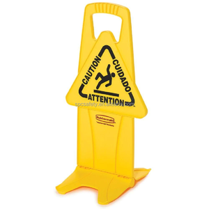 أوروبا نمط مستقرة للطباعة البلاستيك زلق المخاطر تحذير لافتات الحذر أرضية مبللة منصة رأسية السلامة تسجيل مجلس - Product Image 2