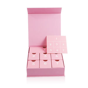 Empaque <span class=keywords><strong>de</strong></span> Cajas <span class=keywords><strong>de</strong></span> Regalo Biodegradables para Calendario <span class=keywords><strong>de</strong></span> Adviento Navideño Pequeño <span class=keywords><strong>de</strong></span> 7 Días, Caja Misteriosa <span class=keywords><strong>de</strong></span> Papel con <span class=keywords><strong>Sorpresas</strong></span> - Product Image 1