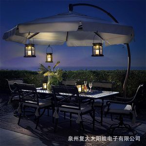 Lámpara Solar de Jardín con Luz LED Tipo Vela, Decoración Colgante para Patio Exterior con Panel Solar, 2 Años de Garantía - Product Image 4