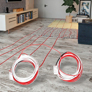 S-cáp nhà máy bán buôn điện sưởi ấm sàn ấm cáp 10 wát/mét 15 wát/mét dây dẫn duy nhất dưới sàn hệ thống sưởi ấm - Product Image 1