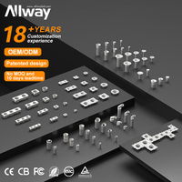 ALLWAY - Foco Empotrable Moderno de Diseño Interior, Antideslumbrante, con Garantía de 3 Años, Módulo de Luz Direccional, Marco de Aluminio