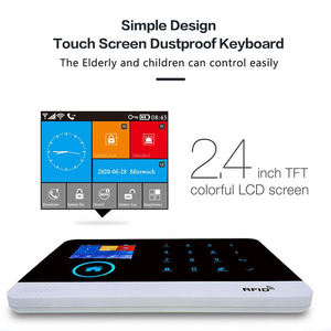 <span class=keywords><strong>Kit</strong></span> de Alarma Inalámbrica Inteligente GPRS para Seguridad del Hogar con Sensor de Movimiento, Timbre SOS y Detección de hasta 10m - Product Image 4