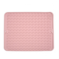 Grand dessous-de-plat carré en silicone, résistant à la chaleur et imperméable, épais, antidérapant, pour plats et tasses chauds de cuisine