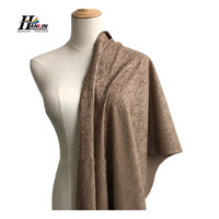 Tissu en seersucker 95% polyester 5% élasthanne, tissu en polyester tricoté élastique pour chemises