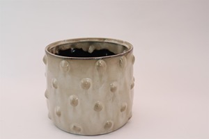Pot de fleur en céramique blanche de style nordique personnalisé grand pot de cactus succulent d'extérieur vase de jardinière de jardin en grès pour la décoration intérieure - Product Image 3