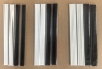 Bâtonnets diffuseurs en fibre de polyester rose clair pour diffuseur de parfum d'intérieur en bouteille de verre, vente en gros