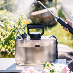 Pulvérisateur électrique transparent Yirun 5L avec pistolet à gâchette pour l'arrosage, la pulvérisation de pesticides et la désinfection des plantes à la maison - Product Image 2