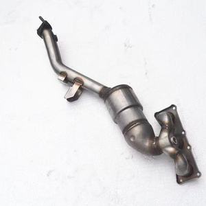 ตัวเร่งปฏิกิริยาแบบสามทางสแตนเลสใหม่ เข้ากันได้กับ BMW X3 E83 N52 2.5L ปี 2007-2010 มาตรฐานยูโร 4 ด้านซ้าย - Product Image 2