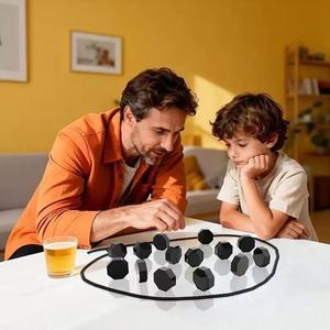 Gioco da Tavolo Magnetico con Corde Regolabili e Magneti Grandi e Resistenti, un Gioco da Tavolo che Sviluppa il Pensiero Logico - Product Image 2