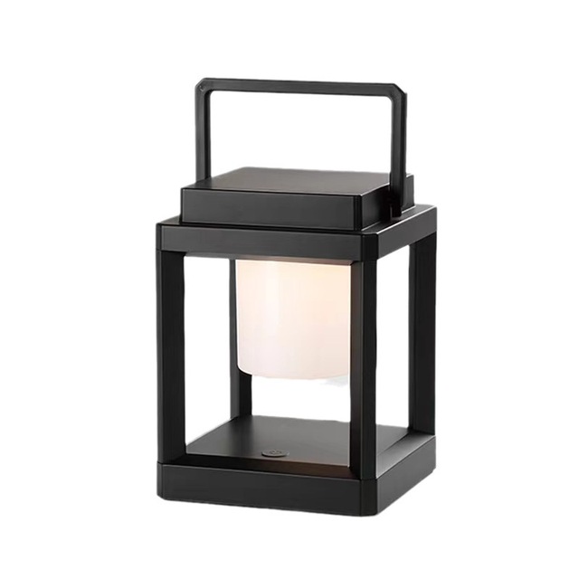 Solar USB Rechargeable LED Camping Lantern for Garden Portable Outdoor Handheld Hanging Modes High Brightness Emergency Use