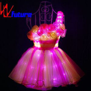 Vestido luminoso de cantante, vestido de dama de honor <span class=keywords><strong>en</strong></span> línea, luz LED luminosa, vestido de fiesta de boda brillante - Product Image 5