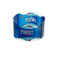 Vente flash - Film nacré transparent personnalisé avec motif de couleur - Étiquettes adhésives OPP pour l'étiquetage de bouteilles de boissons de différentes formes
