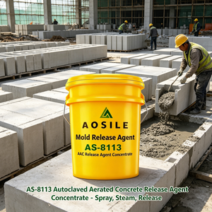 Agente Desmoldante Concentrado AS-8113 de Venta Directa de Fábrica, Garantiza una Superficie Lisa y Bordes Intactos para Paneles <span class=keywords><strong>ALC</strong></span>, Gran Venta - Product Image 1