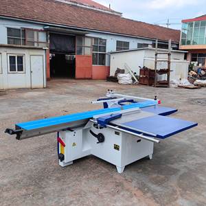 Scie à table coulissante haute performance pour le travail du bois et du contreplaqué, nouvelle machine de découpe avec système anti-poussière avancé - Product Image 2
