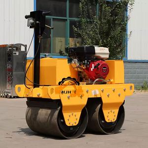 Maquinaria de Construcción de Carreteras Suministrada Directamente por Fábrica Profesional, Rodillo Compactador de 0.8 Toneladas y 1 Tonelada LTC08H, Nuevo Rodillo Compactador con Accionamiento Hidráulico - Product Image 2