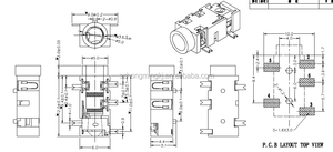<span class=keywords><strong>5</strong></span>-<span class=keywords><strong>Pin</strong></span> Nữ âm thanh Jack Adapter 3.5mm Đồng <span class=keywords><strong>pin</strong></span> ổ cắm cho Điện thoại tai nghe 1.5A Đánh giá hiện tại 4P điện kết nối - Product Image 6