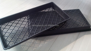 Vassoio piatto per piante in plastica per il germogliamento e la semina in giardino Versatile strumento agricolo - Product Image 2