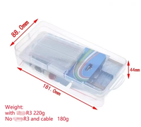 400 Tie-Point Breadboard Starter Kit untuk Arduino R3 ESP32 Raspberry Pi Dengan Kabel Jumper LED Resistor Kapasitor